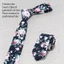 JVSUB 6 cm Cravat, Thanh Lịch Paisley Hoa Cotton Tie, Thời Trang Mỏng Dễ Thương Áo Sơ Mi Hoa Phụ Kiện Nam Nữ