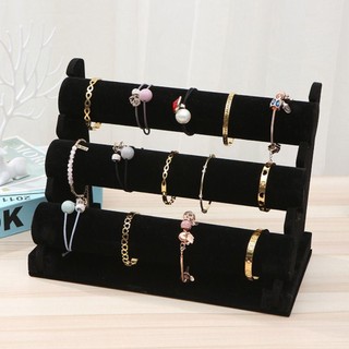Jkdesign Đế trưng bày trang sức, Đồng hồ Giá đỡ T-Bar đa năng, Vòng đeo tay băng đô bền hai đôi Trang sức