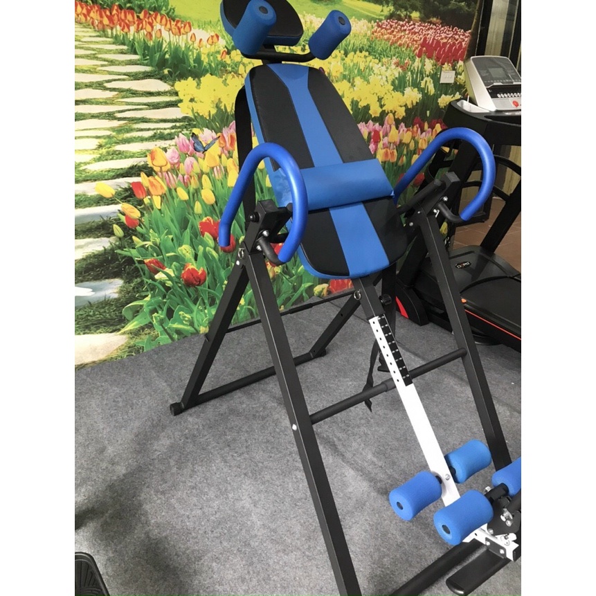 Ghế tập dốc ngược hỗ trợ điều trị đau thắt lưng, ghế tăng chiều cao ,