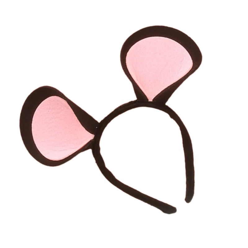 Cute Halloween Mouse Ear Hairhoop Kids Dress Up Headband Carnival Party Hairband