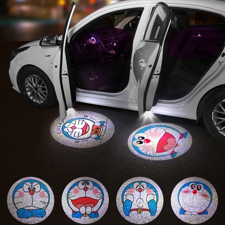 1 Đèn LED Không Dây Hình Doraemon Dùng Trang Trí Cửa Xe Hơi | Shopee ...