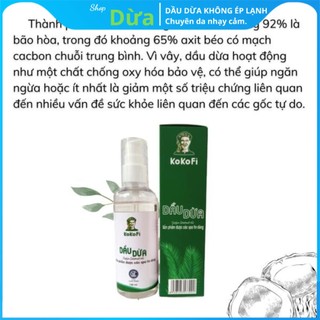 Dầu Dừa Nguyên Chất Kokofi - Cho Làn Da và Tóc Tươi Khỏe
