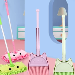 Đồ Chơi Hốt Rác Mini, Chổi Kèm Hót Rác, Cây Lau Nhà Cho Bé, Bộ Chổi Kèm Hót Rác, Dạy Trẻ Kỹ Năng Làm Việc Nhà