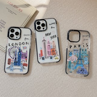 City landmarks Ốp Điện Thoại Mềm Cho iPhone 17 Pro Max 17 Air 16 Plus 15 14 13 12 11 Pro Max Ốp Lưng Mềm Chống Sốc
