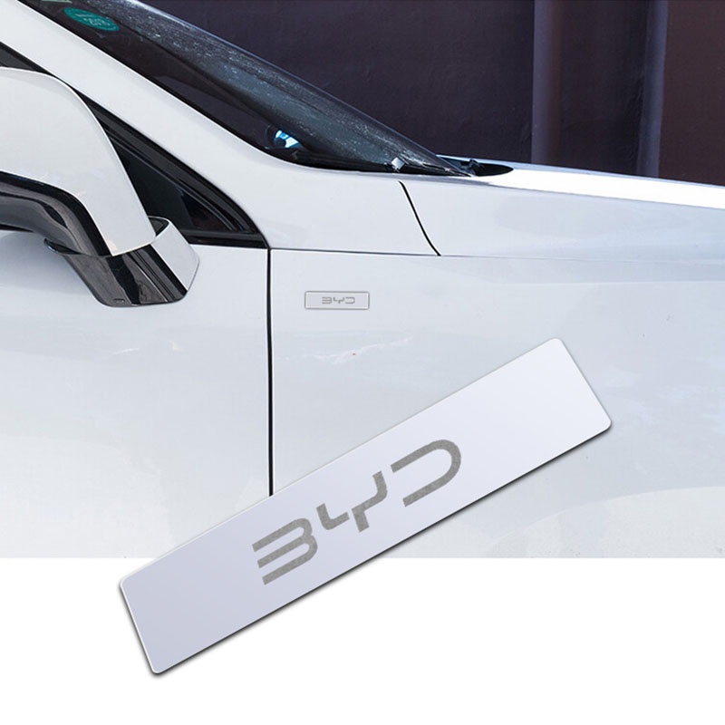 Miếng Dán logo 3d Bằng Kim Loại Tráng Gương Trang Trí Xe Hơi byd atto 3 dolphin
