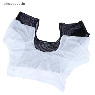 Airspecutin Nách Mồ Hôi Miếng Lót Thấm Hút Khử Mùi Miếng Lót Nữ Áo Thun Hình Dạng Miếng Lót Mồ Hôi Có Thể Tái Sử Dụng Có Thể Giặt Được Lưới Trong Suốt EN