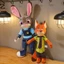 YT4 60cm Zootopia Judy Hopps Nick Wilde Sang Trọng Búp Bê Quà Tặng Cho Trẻ Em Trang Trí Nhà Ném Gối Đồ Chơi Nhồi Bông Cho Trẻ Em
