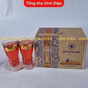 Combo 6 ly nến nghệ thuật 1 hộp T27 - Hàng loại 1, cốc nến (1 hộp 6ly)