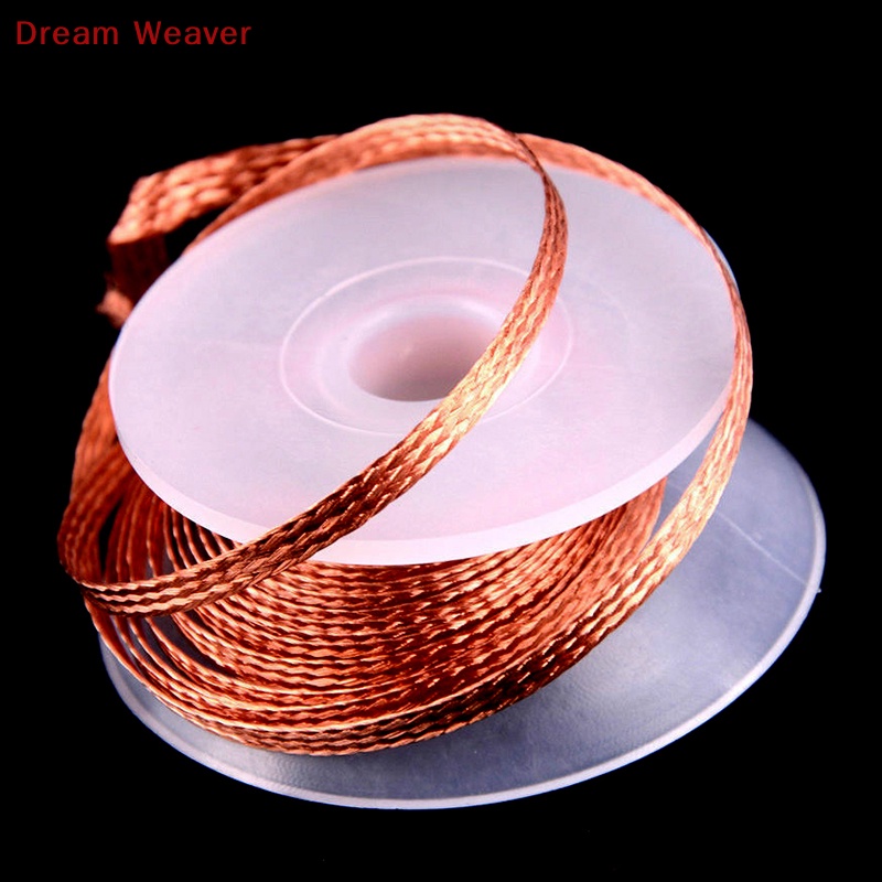[Dream] 1PC 3.0mm 1.5M 3.0M Khử Bụi Bện Dụng Cụ Sửa Chữa Dây Wick mới