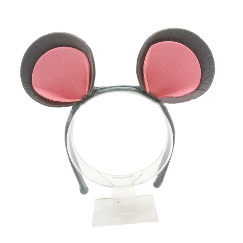 Cute Halloween Mouse Ear Hairhoop Kids Dress Up Headband Carnival Party Hairband