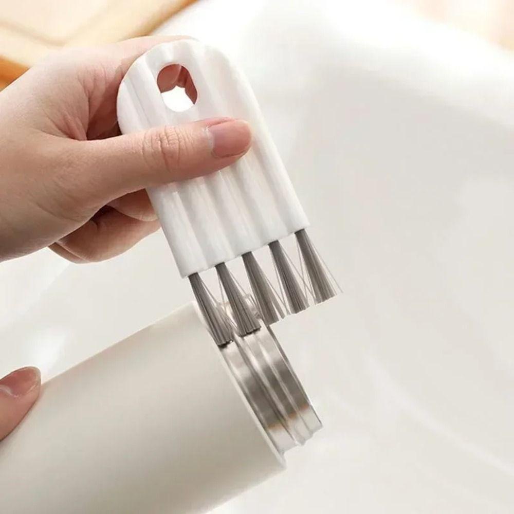 Bàn chải khe rãnh mini, bàn phím khử nhiễm, nắp cốc di động BAMBOOB