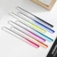 Thước khối TUYỆT VỜI, Thước thẳng Acrylic 20CM, Công cụ vẽ trong suốt màu Gradient chất lượng cao Đồ dùng văn phòng trường học