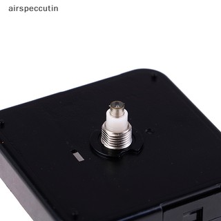 Airspecutin HQ3268 Giây Chuyển động Đồng hồ treo tường Đồng hồ chuyển động Cơ chế đồng hồ màu đen EN