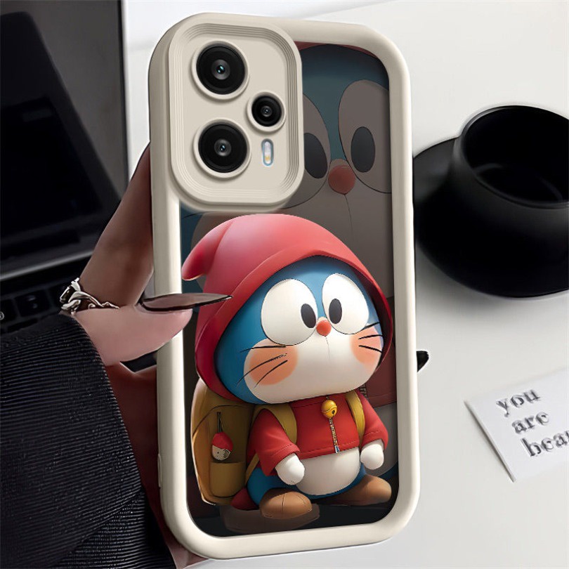 Thời Trang Ốp Điện Thoại Mềm Chống Sốc Hình doraemon Cho redmi k50 k40 k30 k20 pro k40 gaming k40s k50 ultra