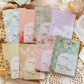 Enwei Bộ 30 Miếng Dán Giấy Trang Trí Sổ Lưu Niệm Hình Cây Cối Phong Cách vintage
