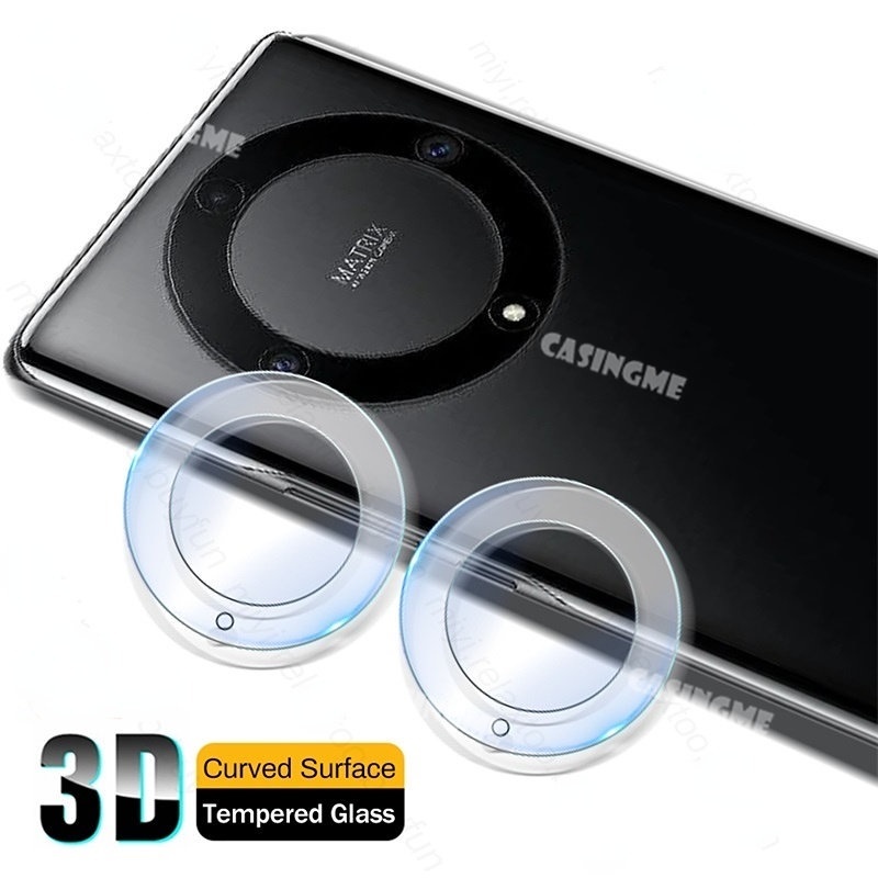 Honor X9d X9c 5G 2023 3D Bảo vệ ống kính máy ảnh cho Honor X9b X9 X 9B HonorX9b X 9 B X9a 4G 5G 2023 Kính cường lực trong suốt Bảo vệ camera sau