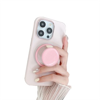 Ốp Điện Thoại Có Giá Đỡ Từ Tính Cho iphone 15 14 13 12 pro max 14 plus macaron hf5