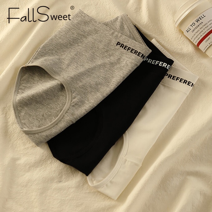 FallSweet Combo 3/6 Plus Size Quần Lót Cotton Cao Cấp Mềm Mại Quần Lót Kháng Khuẩn M-XXL