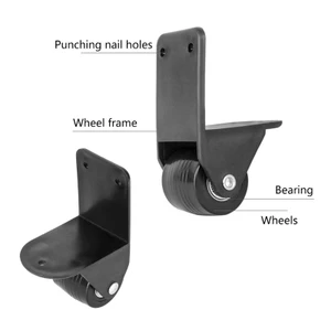 OXXGGKAO 2 Chiếc Đáng Tin Cậy Góc Phải Cố Định Cánh Vali Xe Đẩy Thay Thế Bánh Xe Đảm Bảo Trải Nghiệm Du Lịch Hoàn Hảo
