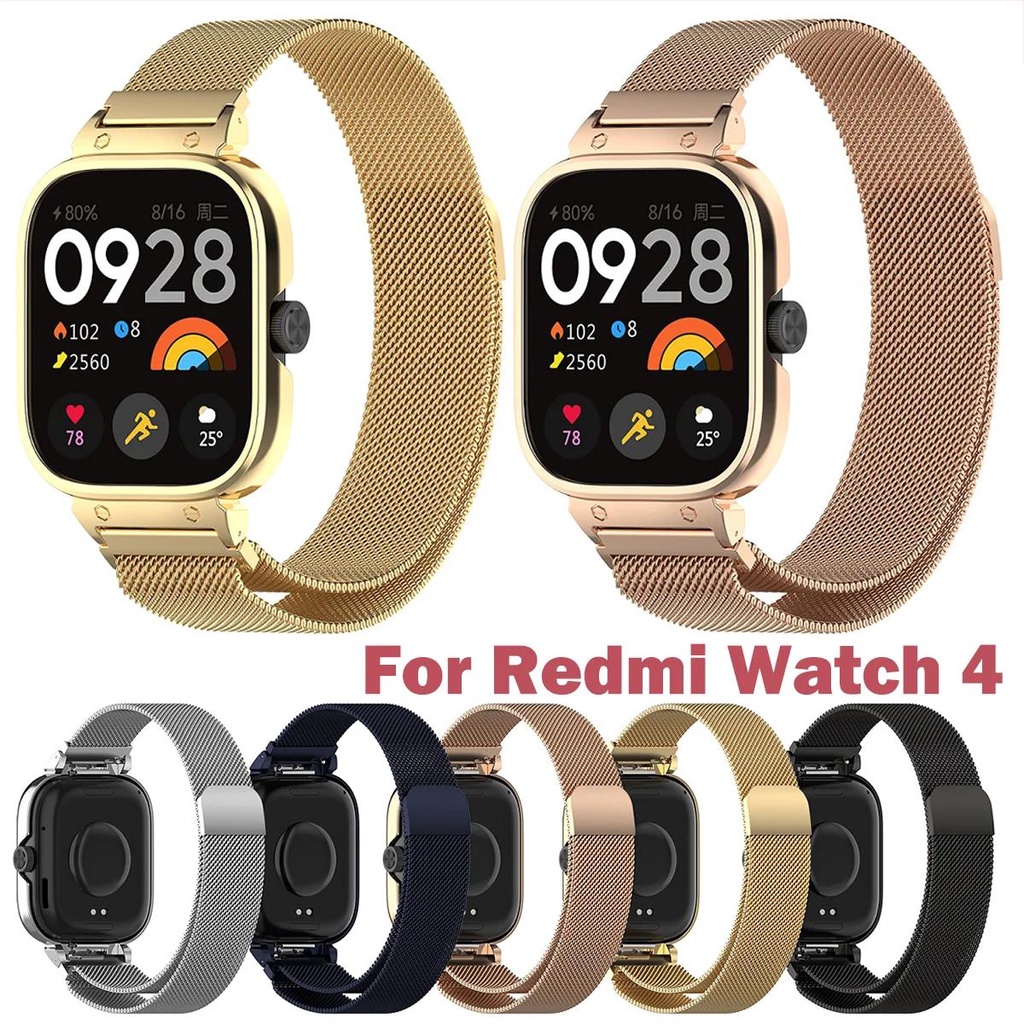 Dây Đeo Inox Milanese Cho Đồng Hồ Thông Minh Redmi Watch 4 Shopee Việt Nam 9816