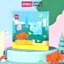 Bộ 100 Tờ Giấy Thủ Công Nhiều Màu Deli - Giấy Gấp Origami Gấp Hạc Nhiều Khổ