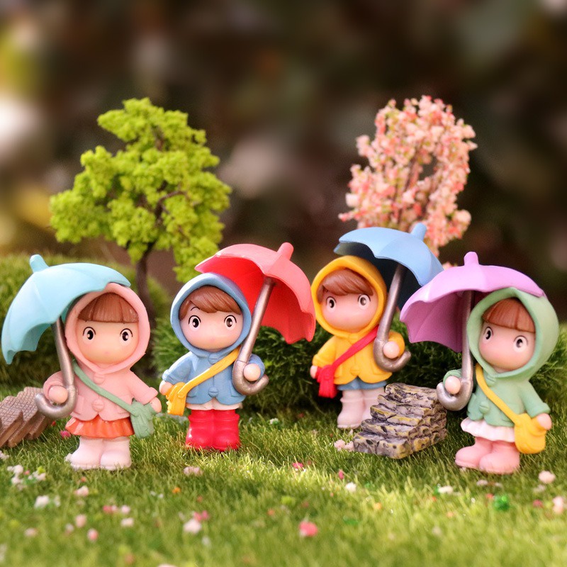 Đồ trang trí Búp Bê Hoạt Hình Mặc Dù Trang Trí Tiểu Cảnh / Gương Chiếu Hậu Xe Hơi