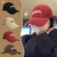 Mũ bóng chày Cotton mềm thêu chữ trơn cho nam nữ Hip Hop có thể điều chỉnh Snapback thông thường Mũ che nắng ngoài trời mới