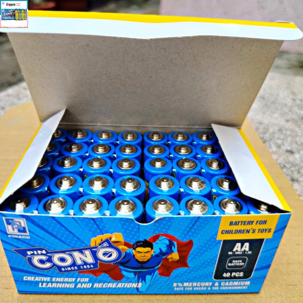 Pin Tiểu Con Ó Vàng 2A(AA) Chính Hãng 1,5V , pin Tiểu AA PINACO Mẫu ...