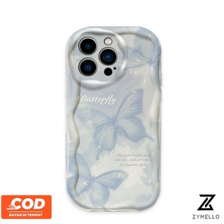 Oppo Reno 13F 5G Reno12 F Reno 12 Reno11 F Reno 11 5G Reno 11 Pro Reno 10 Pro Reno 8T Reno 8Z Reno 7Z Reno8 Reno5 Reno7 Reno 6 Vỏ điện thoại TPU chống sốc hình con bướm nghệ thuật