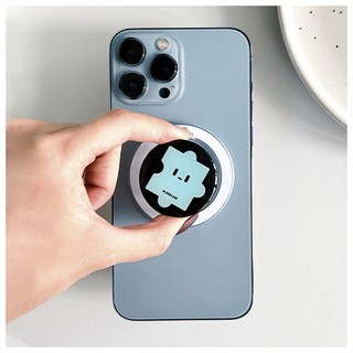 Giá Đỡ Điện Thoại Dạng Nhẫn Đeo Ngón Tay Từ Tính Màu Trơn Tiện Dụng
