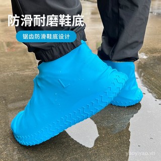 Vỏ Bọc Giày Đi Mưa Bằng Silicon Dày Dặn Chống Trượt / Thấm Nước / Mài Mòn / Thấm Nước