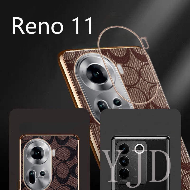 Ốp Lưng TPU PhốI Da ChốNg SốC Cho OPPO Reno11 Pro