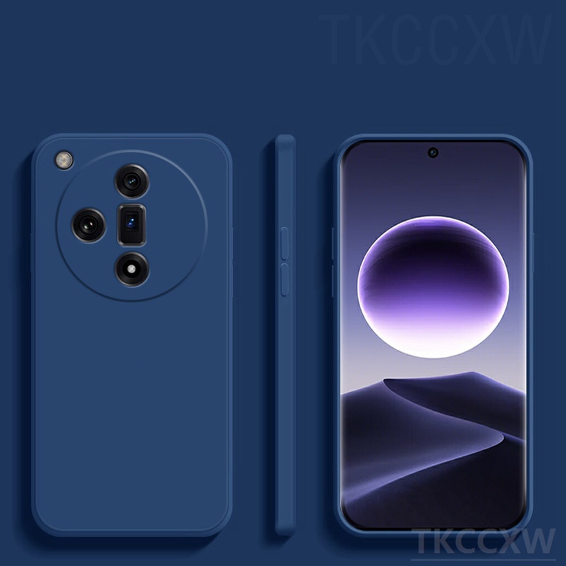 Ốp Điện Thoại Silicon Dẻo Chính Hãng Chống Sốc Dành Cho OPPO Find X7 Ultra X6 Pro
