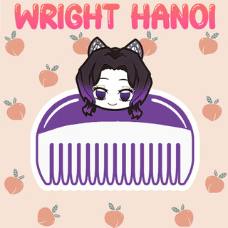 Mô Hình Lược Demon Slayer Kimetsu no Yaiba Thanh Gươm Diệt Quỷ Muchiro Akaza Nezuko  Phụ kiện trang trí Sưu tầm chibi