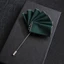 MERIGGIARE Nam Phù Hợp Với Chân, Nylon Bỏ Túi Khăn Áo Sơ Mi Hoa Trâm Cài Áo Thời Trang Pin Cưới Jelwery Phụ Kiện