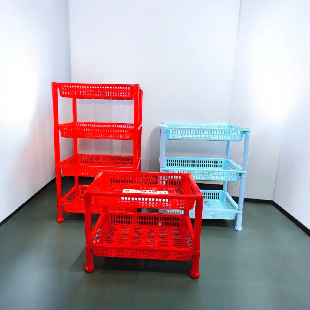 Kệ Ly Chén Nhiều Tầng Vinh Nam Plastic Kệ Úp Chén Bát Đựng Đồ Đa Năng Nhựa PP Mã 400 - 401 - 402