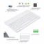 Bộ bàn phím không dây Bluetooth và chuột im lặng cho iOS Android
