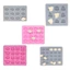 XGB Mini Động Vật Khuôn Độc Đáo Fondant Khuôn Dễ Thương Thỏ Ma Quái Ếch Khuôn