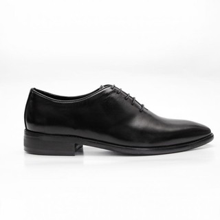 Giày lười nam, giày tây oxford da bò Fttleather cao cấp đế phíp gỗ công sở màu đen mã F631