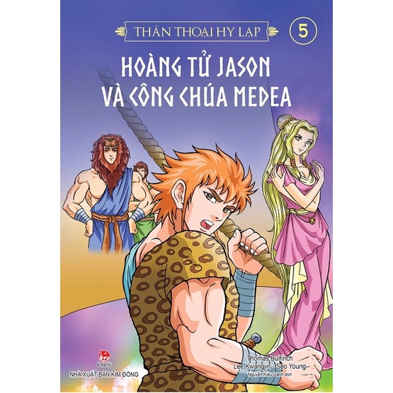 Ảnh Truyện tranh - Thần Thoại Hy Lạp ( Lẻ Tập ) - Kim Đồng 4
