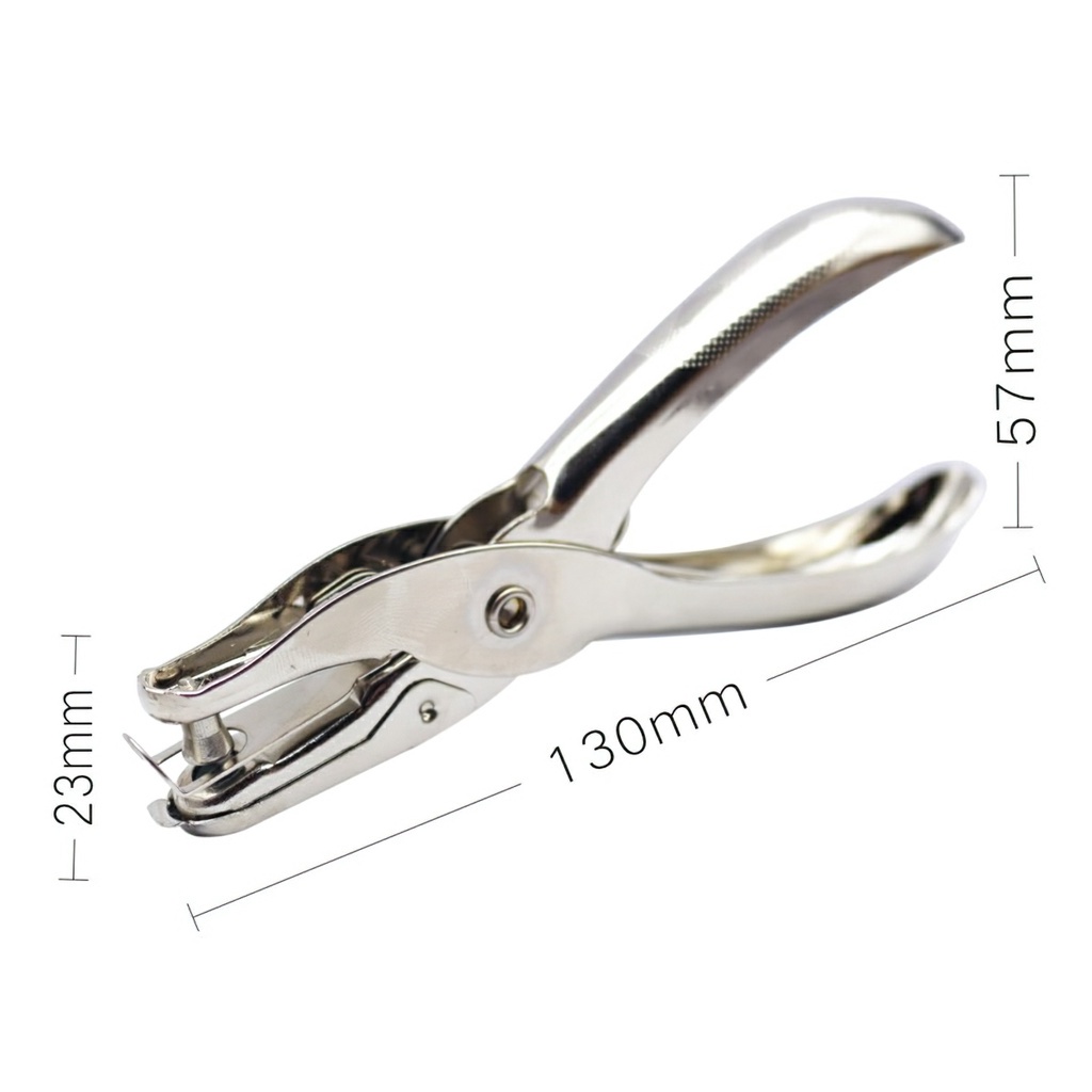 Kìm bấm lỗ giấy refill, dụng cụ bấm lỗ giấy đơn làm sổ còng sổ