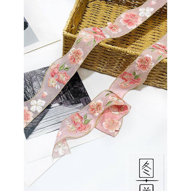 Phụ Kiện Vải Ren Thêu Trang Trí Viền Cổ Áo hanfu diy | BigBuy360 - bigbuy360.vn