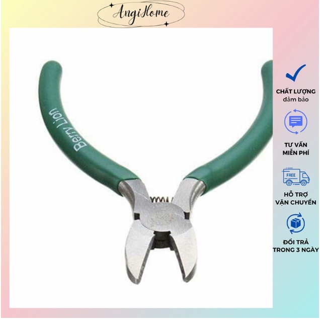 Kìm cắt điện cắt kẽm làm hoa mini 5 inch Berrylion ANGIHOME