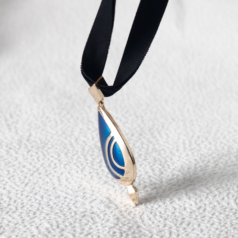 SQ3 Genshin Tác Động Furina Vòng Cổ Tầm Nhìn Anime Focalors Mặt Dây Chuyền Cosplay Mắt Của Thần Phụ Kiện Thời Trang Quà Tặng QS