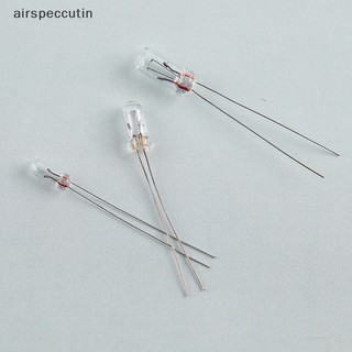 Airspecutin 10 chiếc 3 / 4 / 5mm 3 / 6 / 12 / 24V Bóng đèn Edison Sợi đốt gạo EN