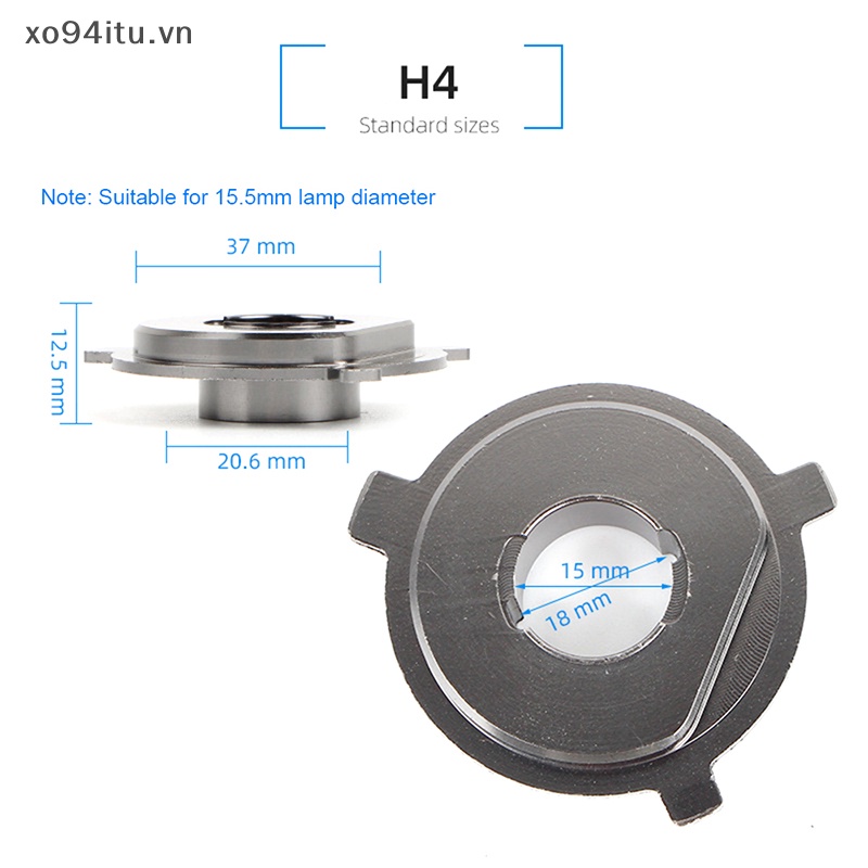 XOITU Cho V7-9005 / 9006 / 9012 / H11 / H7 / H4 / H3 / H1 Kẹp Giữ Đèn LED Ô Tô Đèn Pha Bóng Đèn Đế Adapter Ổ Cắm Giá Đỡ VN