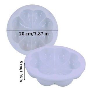 Khuôn Bánh Silicone Hình Đám Mây Làm Món Tráng Miệng Mousse Khuôn Tự Chế 3D Bánh Brownie Voan Xốp Dụng Cụ Nướng Bánh