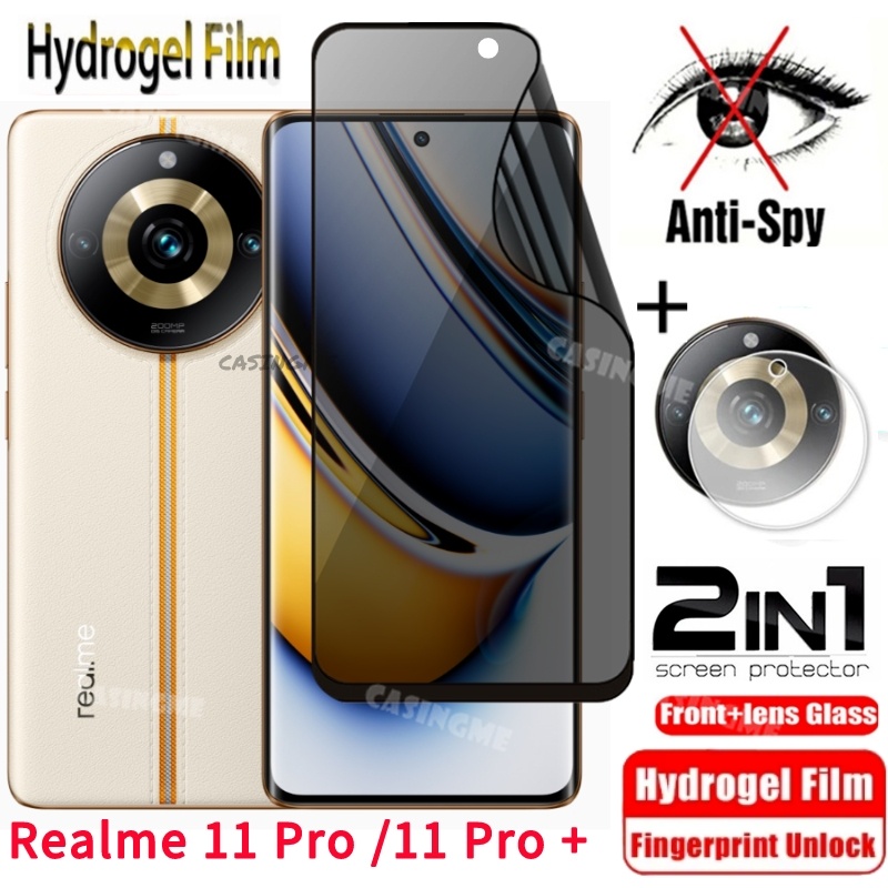Phim Dán Bảo Vệ Màn Hình Chống Nhìn Trộm Cho realme 11 pro + 2023 11pro 11 10 pro plus 11pro + 5g