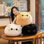 CAST Black Cat Plush Gối, Phim Hoạt Hình Đầu Mèo 10 / 30CM Cuddly Gối Đệm Búp Bê, Ins Plushie Đồ Chơi Nhồi Bông Cô Gái