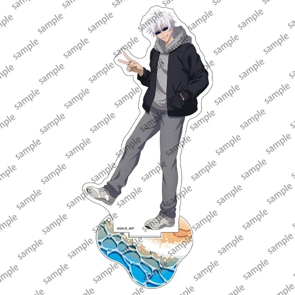 Mô hình Standee Hot Jujutsu Kaisen Gojo Satoru Geto Suguru CP Series Anime!! Phụ kiện trang trí để bàn góc học tập